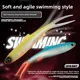 Señuelo Split Tail Forked de vinilo MUKUN para atún mar abierto - imagen 3