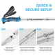 Bastón de pesca plegable MAXCATCH de aluminio ligero – trekking - imagen 4