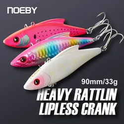 Noeby Cebos duros Crankbait mar con sonajero