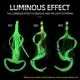 Anzuelo Jig Head ShareShark pulpo vinilo luminoso para pesca - imagen 5