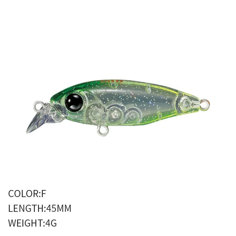 Micro Minnow Wobbler detalle del señuelo