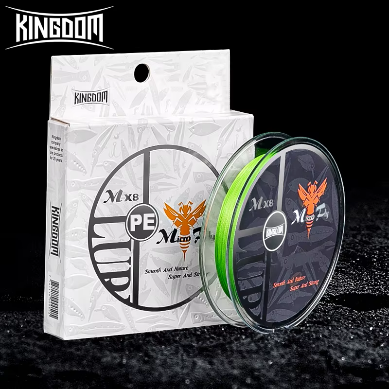 Kingdom Micro Fly línea trenzada PE rígida de cuatro hebras - imagen 4