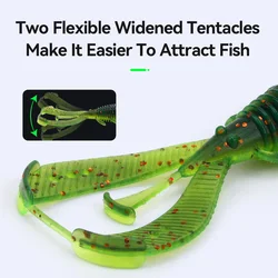 Kingdom Swimbait Flotante – Cebo TPE 63-76mm 1,8g-3g