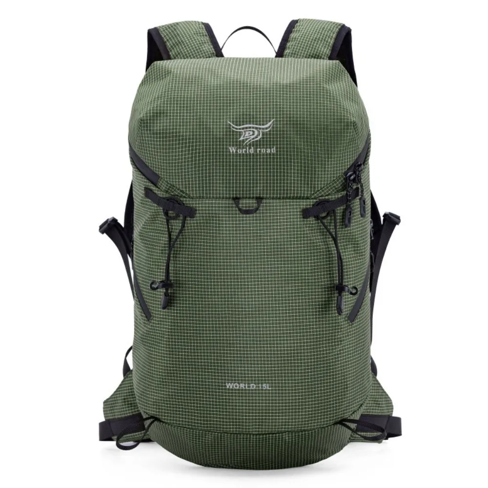 Mochila de senderismo gran capacidad plegable resistente y ligera