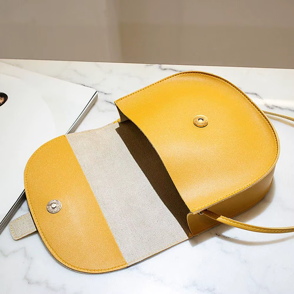 Bolso bandolera pequeño de cuero sintético para mujer, cruzado - imagen 3