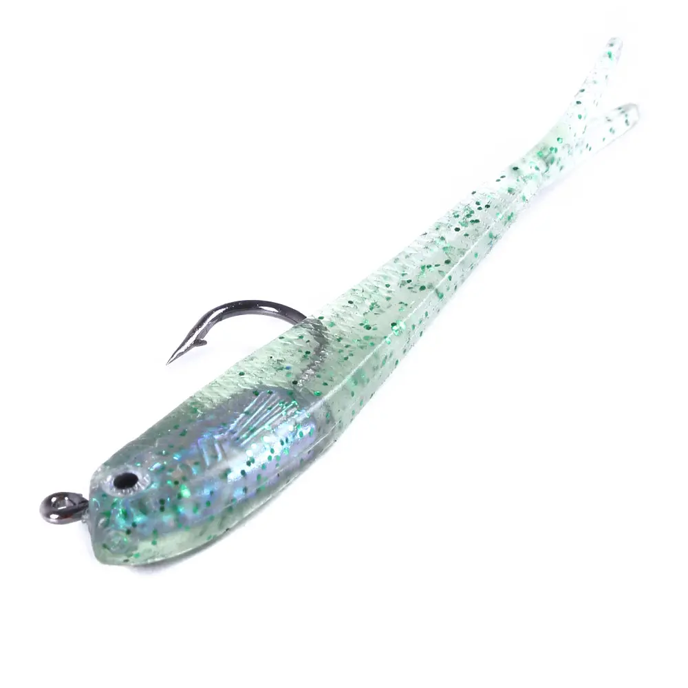 Vinilo Swimbait cola dividida 7,5 cm para lubina, trucha y perca - imagen 4