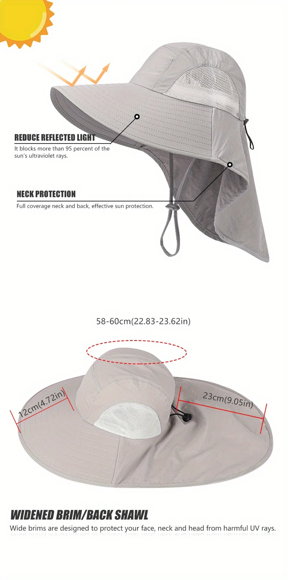 Sombrero ligero ideal para el verano