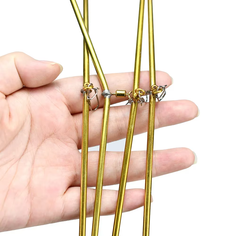 Contrapesos latón MNFT Anti-tangle para señuelos - imagen 5