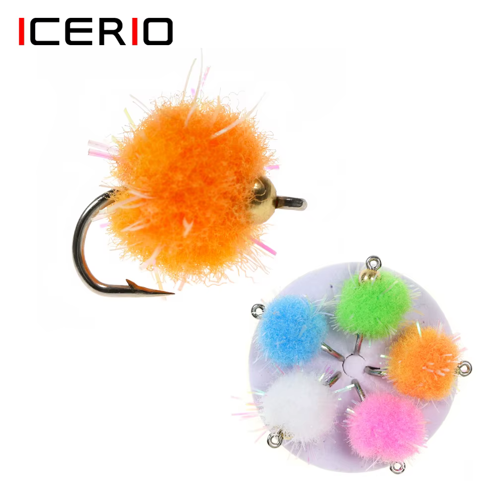 ICERIO Beadhead Micro - Cebo de huevos sumergible para salmón y trucha - imagen 2