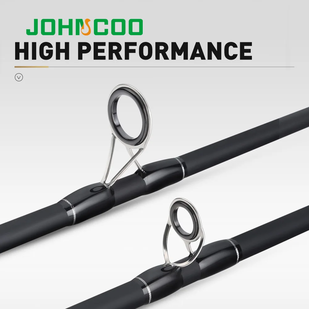 Caña de spinning JOHNCOO carbono – Lance largo para lubina costera