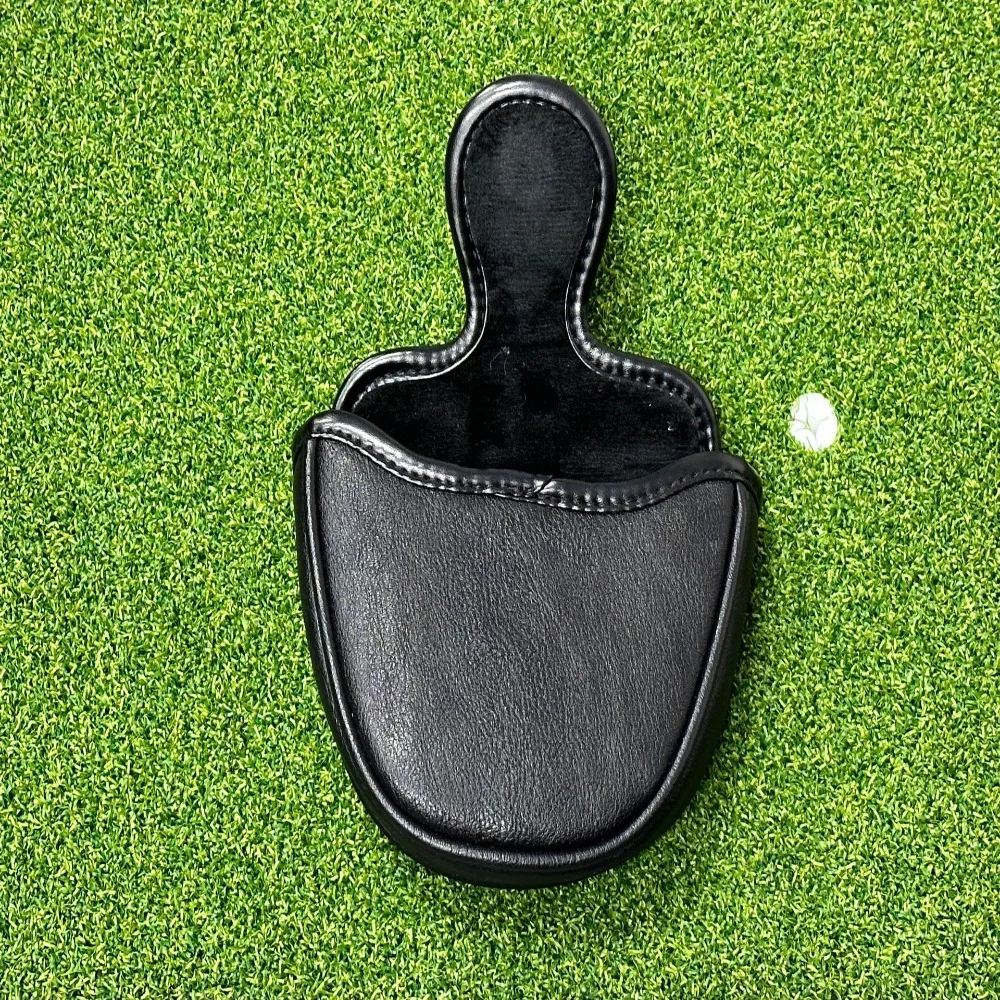 Funda de cabeza de putter con cierre magnético PU negro tiburón - imagen 2