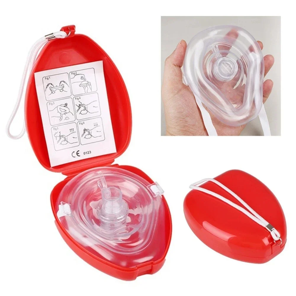 Mascarilla CPR reutilizable con válvula unidireccional para pesca - imagen 5