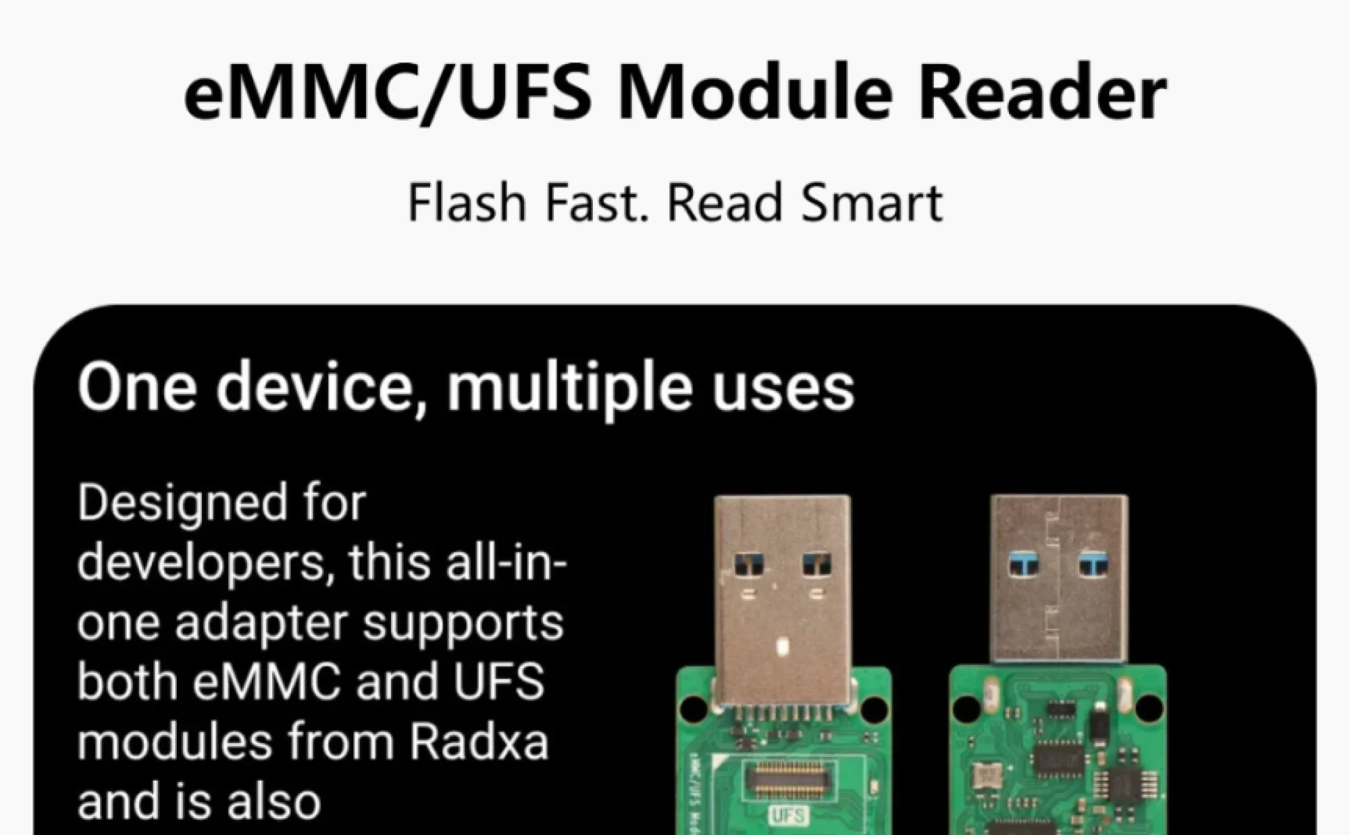 Conexión USB 3.0 para un acceso ágil al almacenamiento