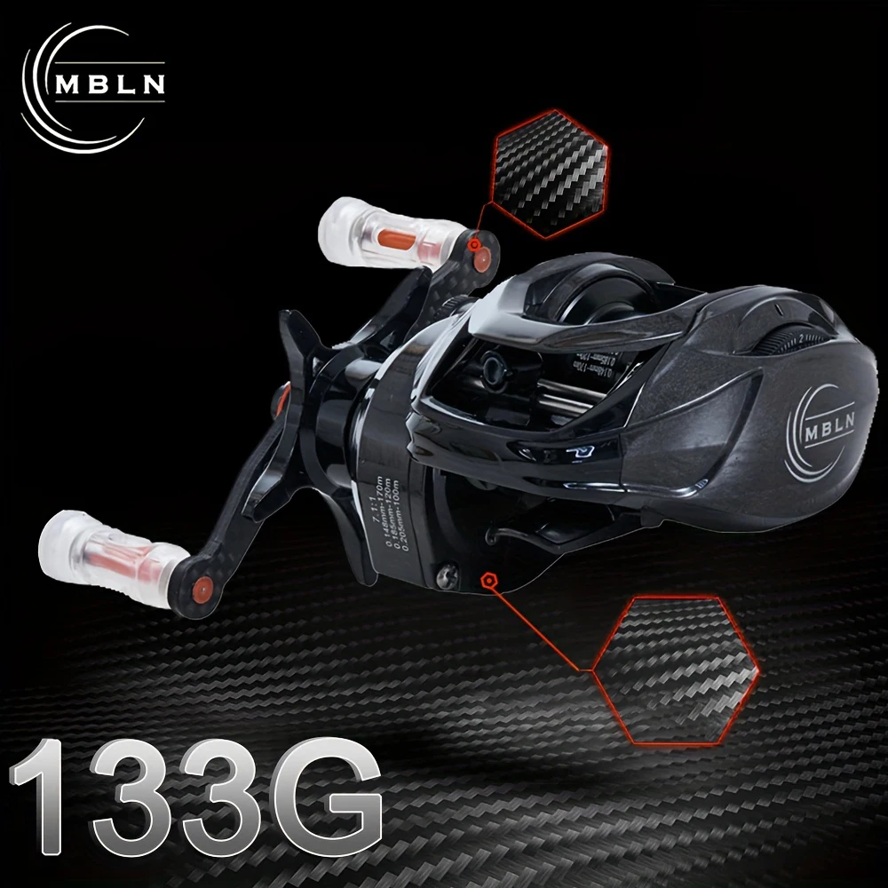 Carrete de pesca MBLN Baitcasting