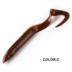 Señuelo de vinilo tipo shad con cola paddle de 15 cm