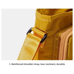 Bolsa portabotellas impermeable con bandolera ajustable para camping