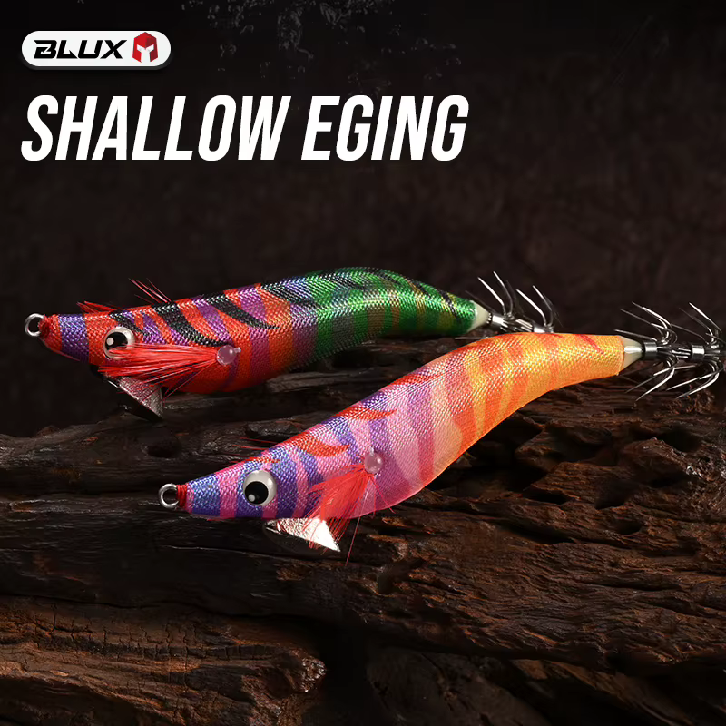 BLUX Shallow Light Eging – Señuelo para calamares UV - imagen 3