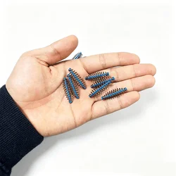 Dispensador cebo colgante acero inoxidable con resorte para carpa