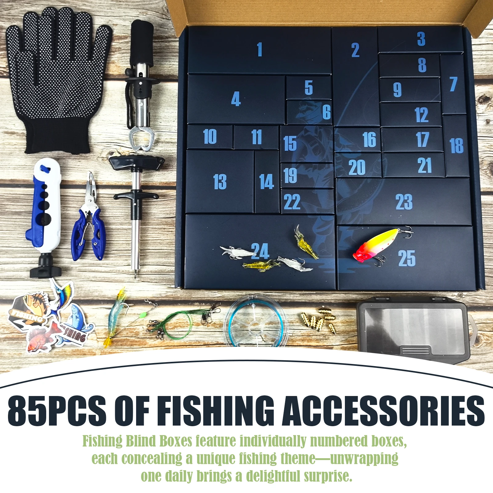 Gratis Fisher kit de señuelos mixtos VIB que se hunden y crankbait - imagen 2