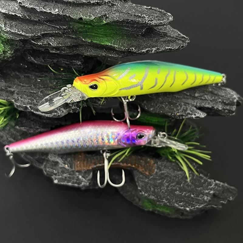 Detalle del cuerpo del minnow