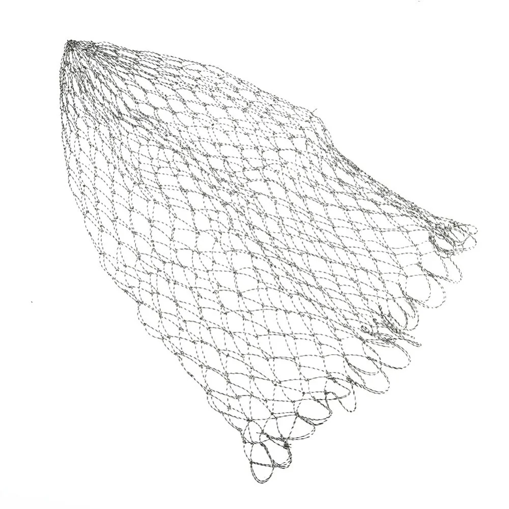 Malla de nylon gris para red de pesca en agua dulce — repuesto - imagen 5