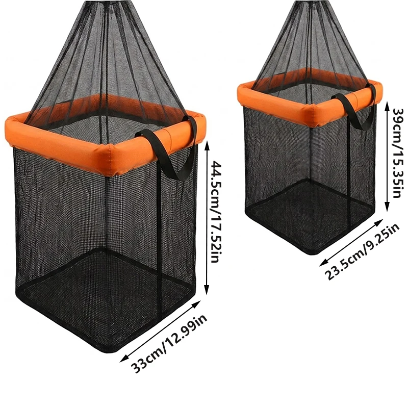 Cesta flotante para peces vivos – Red de secado rápido carpas - imagen 2