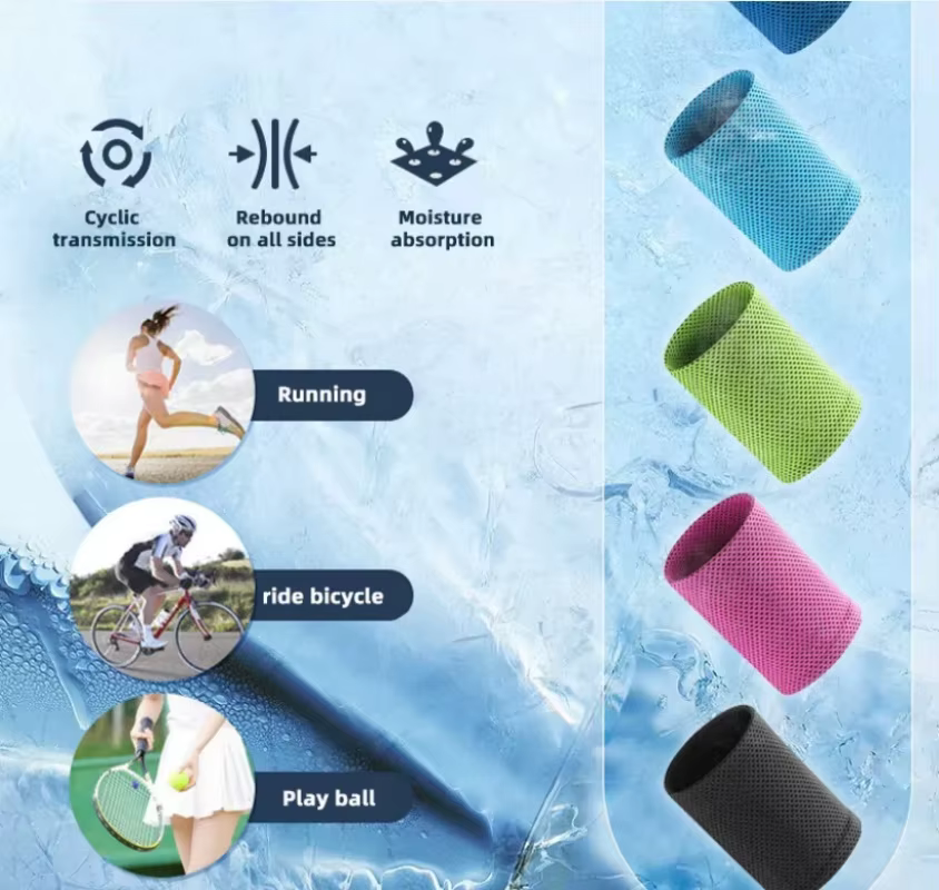 Pulsera de refrigeración con hielo – Transpirable para ejercicio y deportes - imagen 5