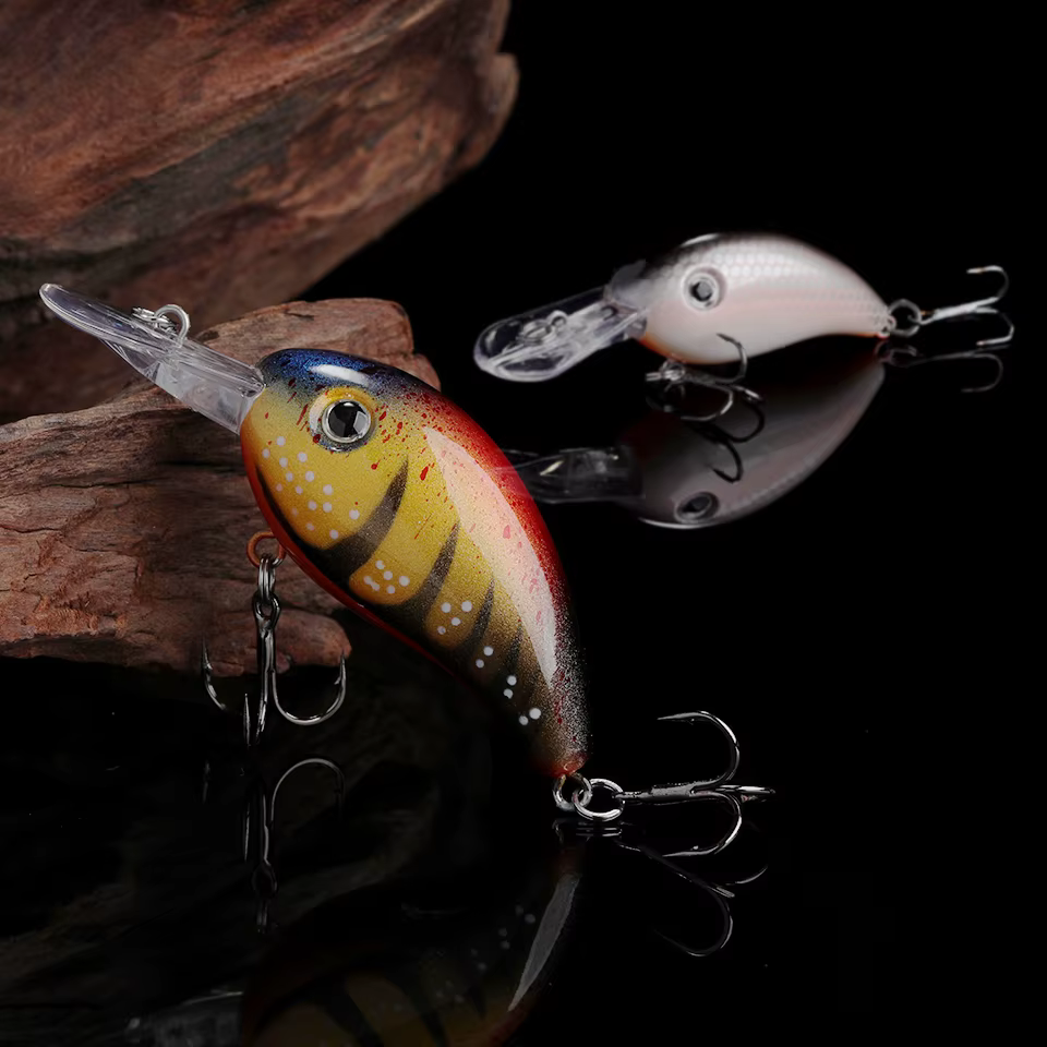 Walk Fish Mini Crankbait – Señuelo flotante topwater para lucio - imagen 5