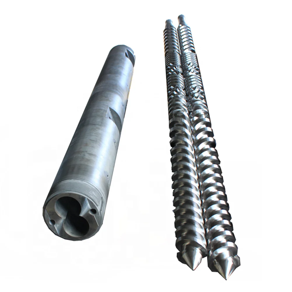 Cilindro estriado de doble tornillo para inyección de plástico - imagen 3
