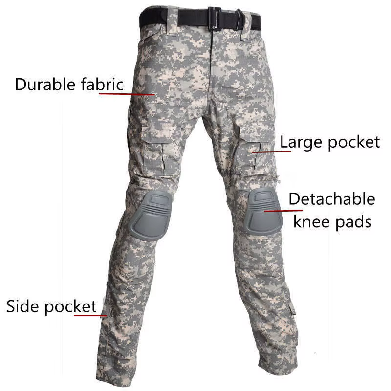 Traje táctico camuflaje hombre para Airsoft y caza - imagen 4