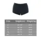 Pantalones cortos deportivos ultracortos negros de cintura baja - imagen 5