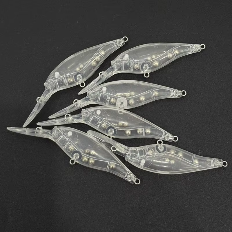 Señuelo Minnow DIY sin Acabado para Spinning Flotante/Hundido - imagen 4