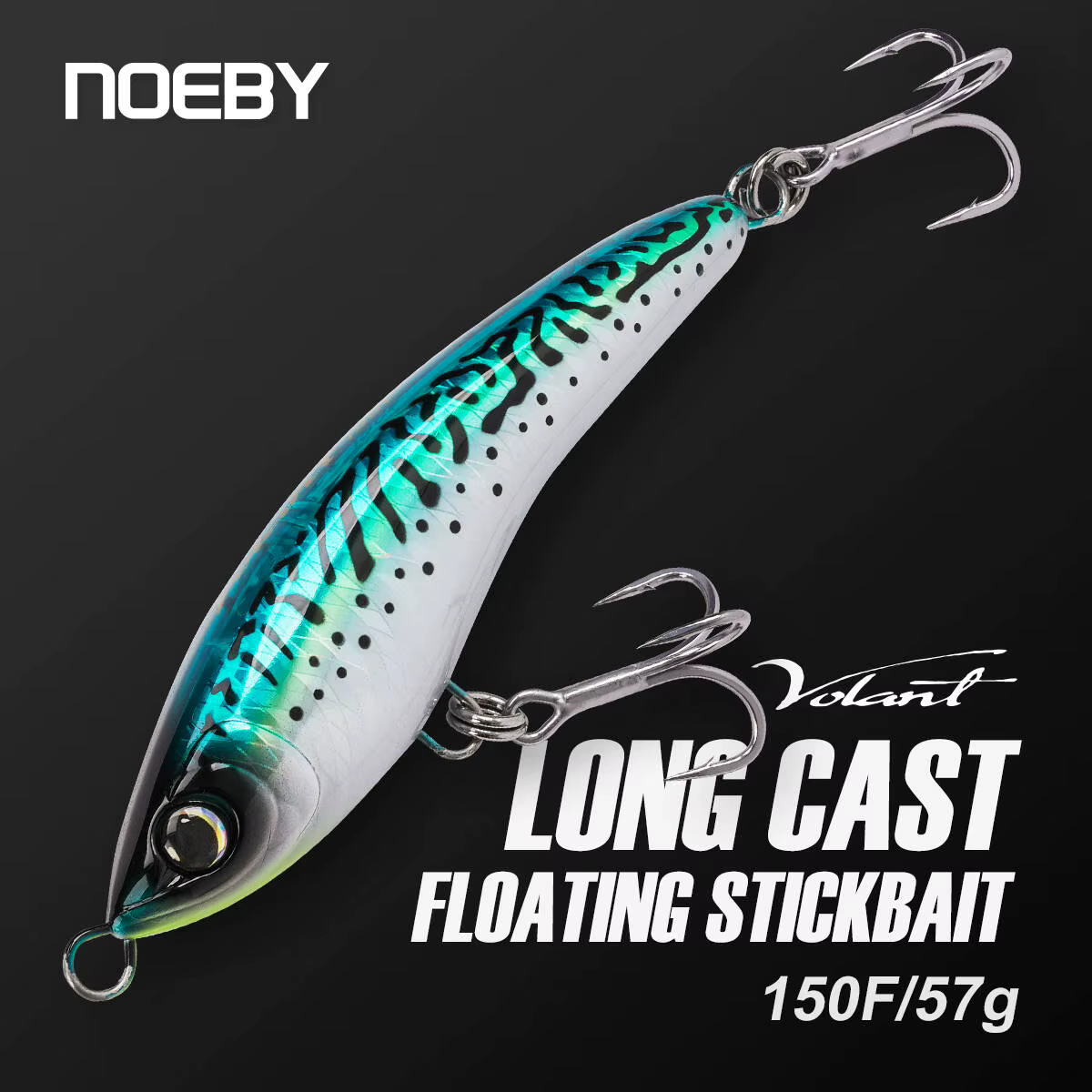 Señuelo Stickbait Flotante NOEBY para GT y Atún