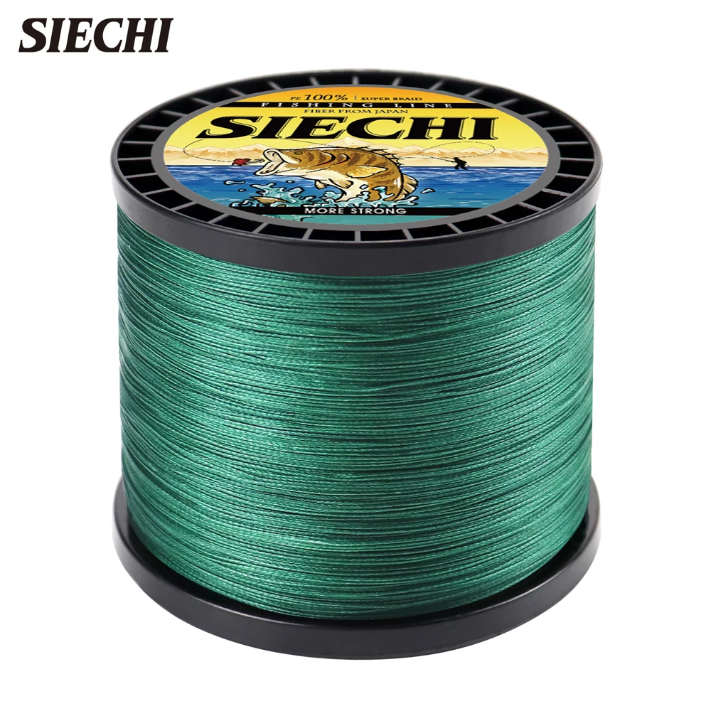 Hilo de pesca trenzado PE SIECHI X4 fuerte – multifilamento - imagen 5