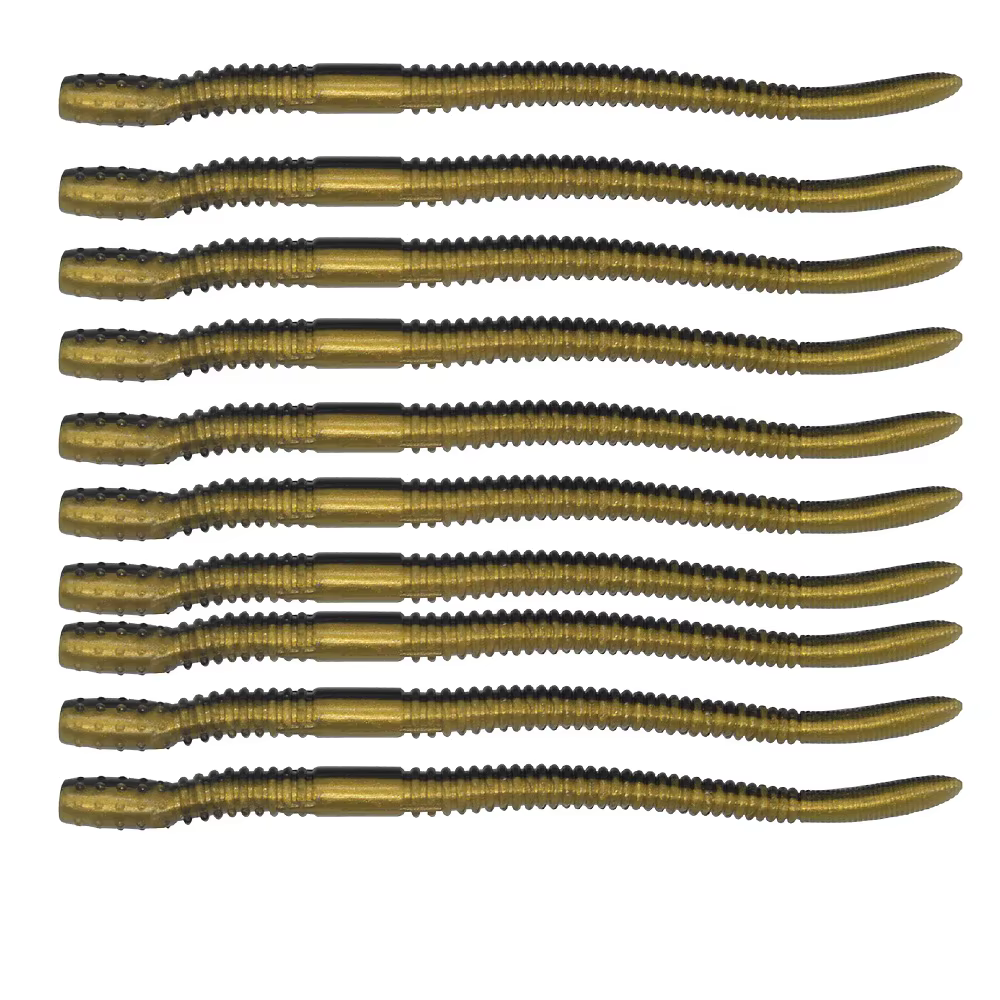 Señuelo lombriz PVC blando – cebo suave para pesca - imagen 2