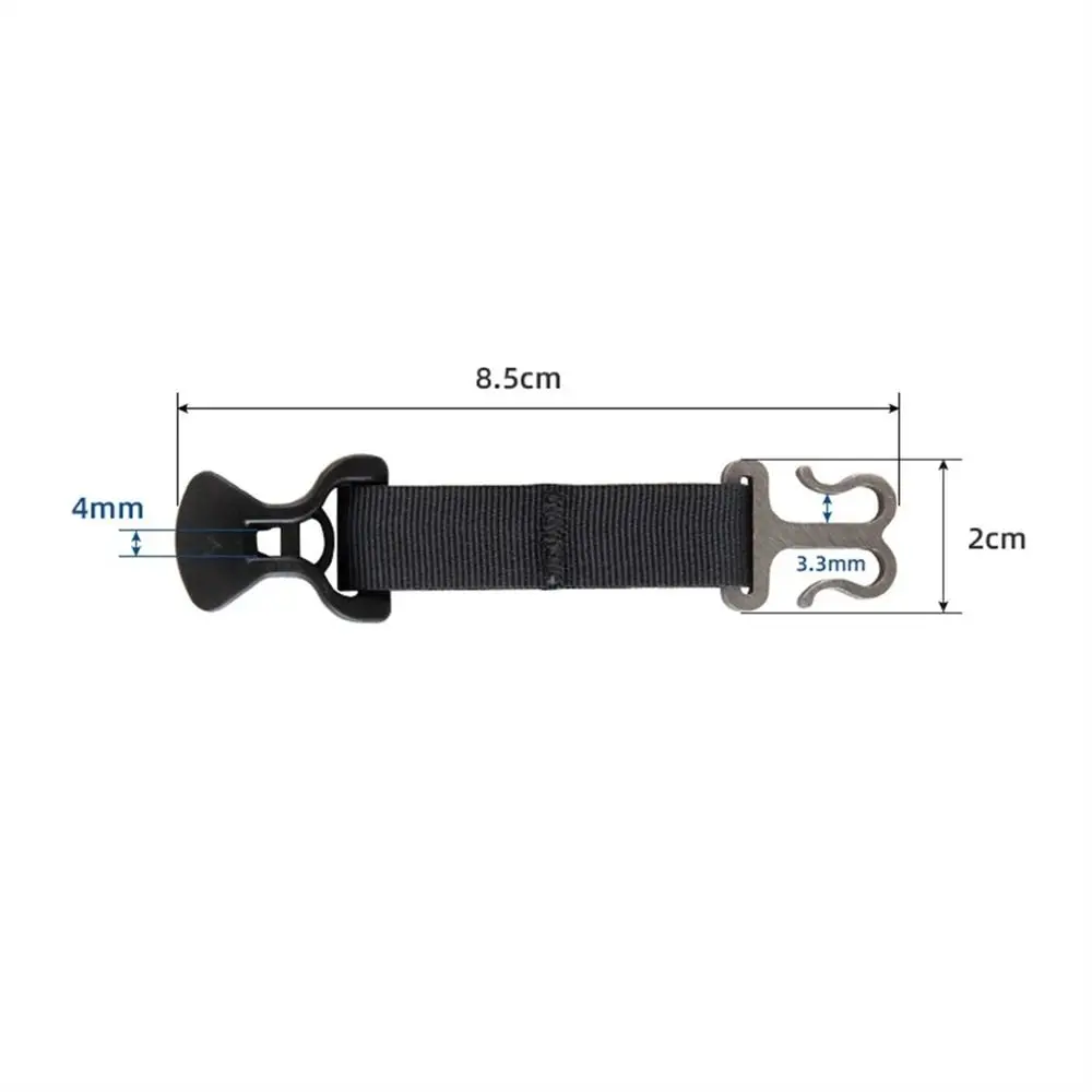 Tensor de cuerda para tienda doble puerta con ganchos y hebilla - imagen 2