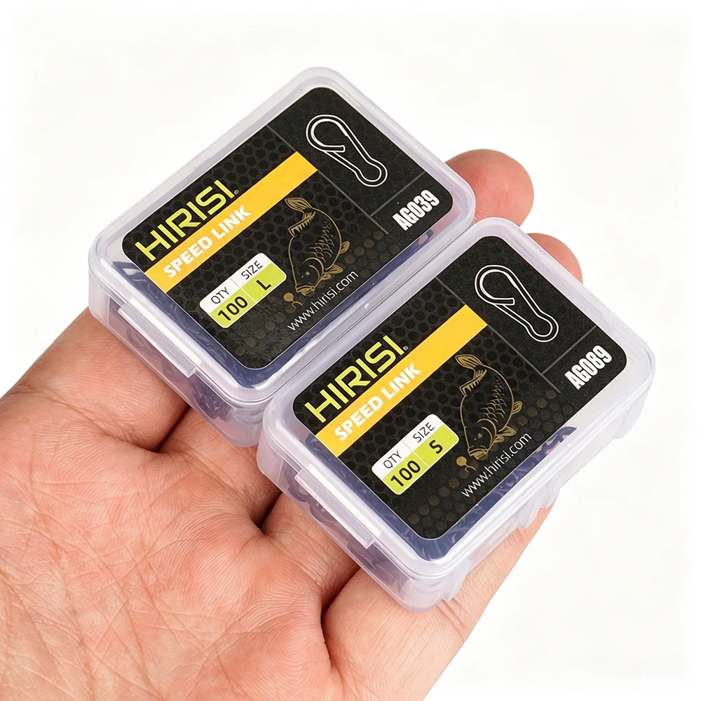 Conectores giratorios de cambio rápido Hirisi AG039 para Hair Rig - imagen 5