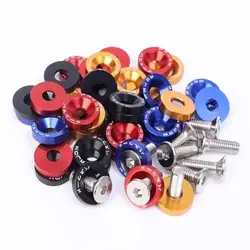 Tuercas M6 hexagonales de aleación de aluminio para scooter