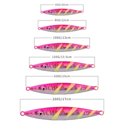 Señuelos con plantilla de metal Proberos para pesca en el mar