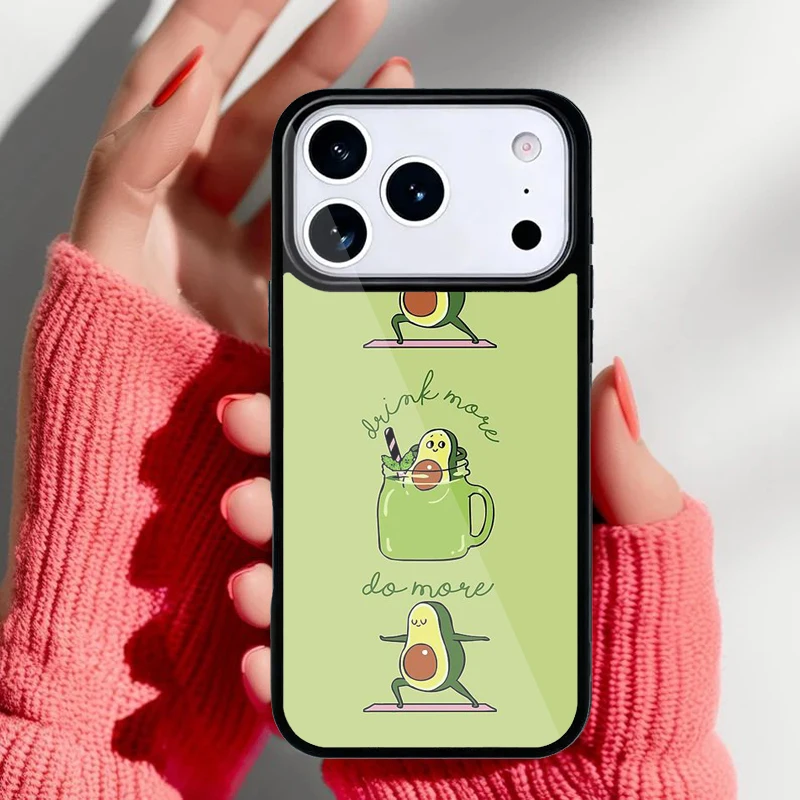 Detalle del diseño aguacate en la funda