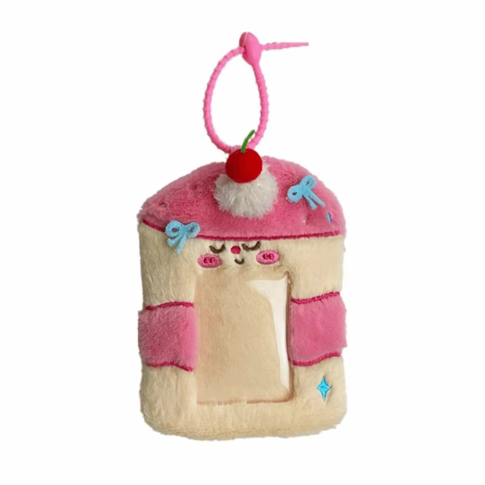 Funda Kawaii para Tarjetas 3″ con Llavero – Protector Suave para Fotos - imagen 4