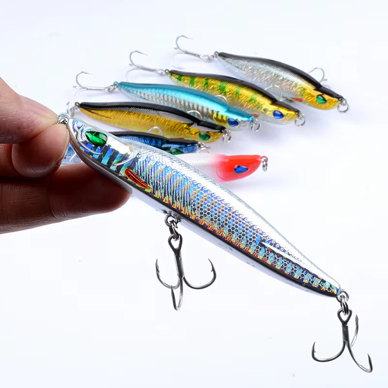 Señuelo Minnow Nunktak A-17G/B-14G/C-19G – Lance largo alcance 3D