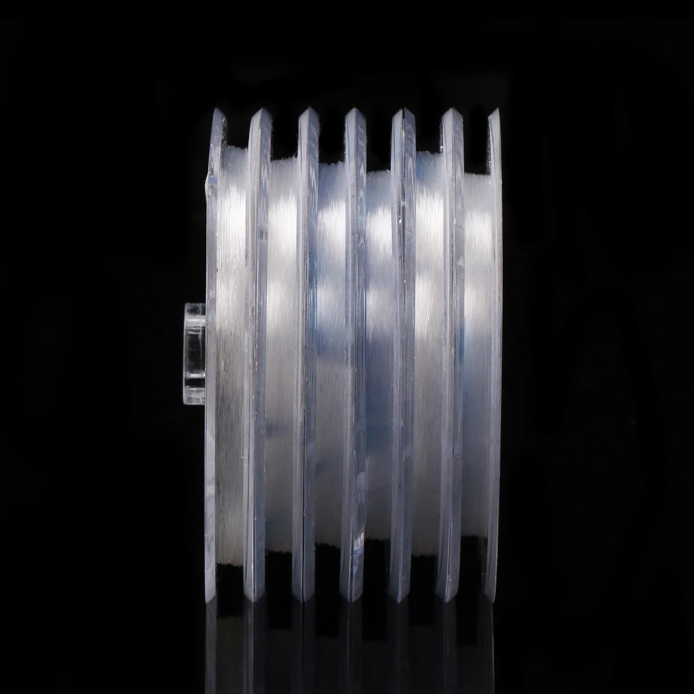 ICERIO Hilo de mosca monofilamento – Sedal transparente para trucha y lubina - imagen 4