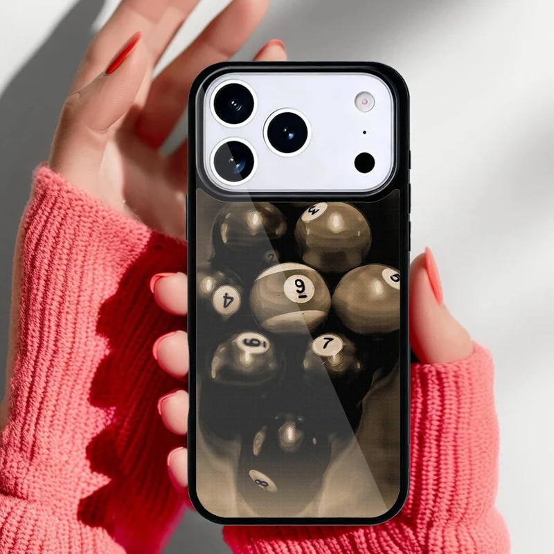 Impresión UV del diseño de billar en la funda
