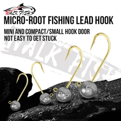 Walk Fish Micro Anzuelos Jig Head Plomo