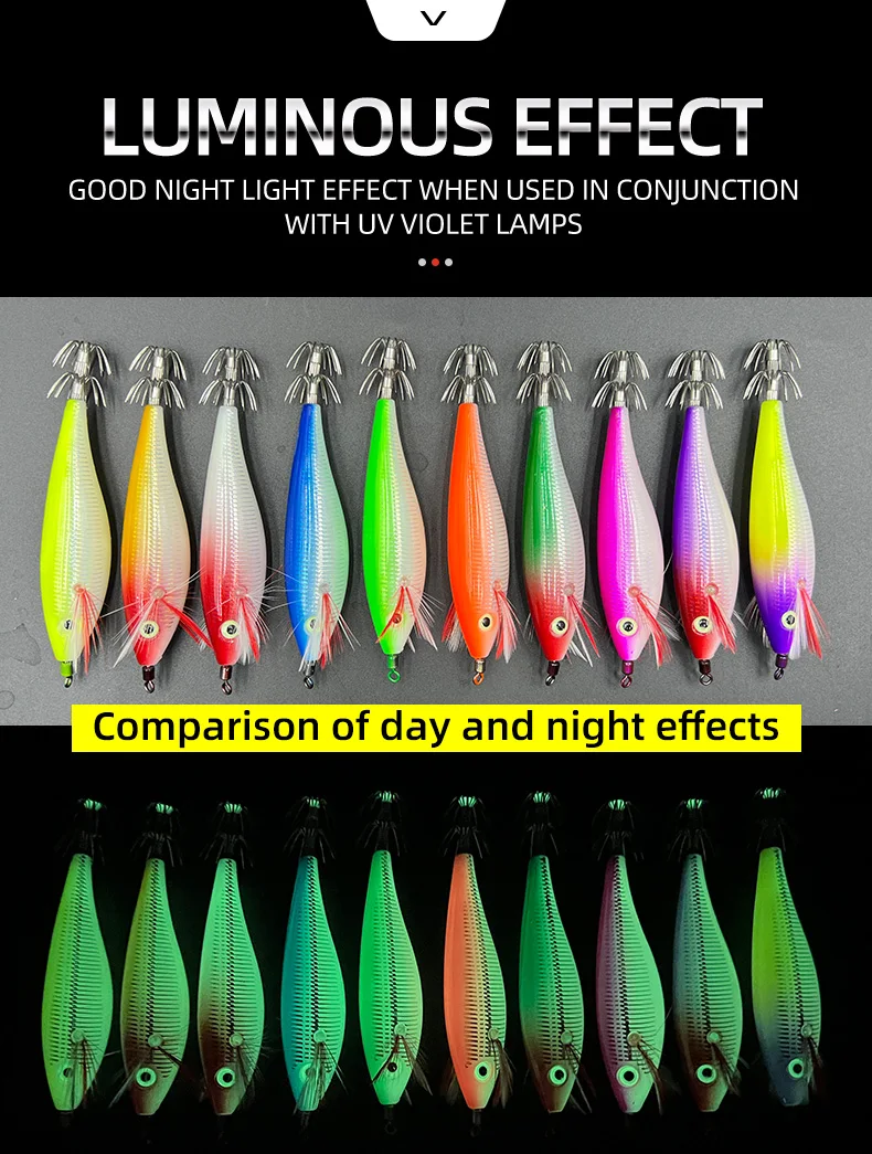 Variación visual del señuelo