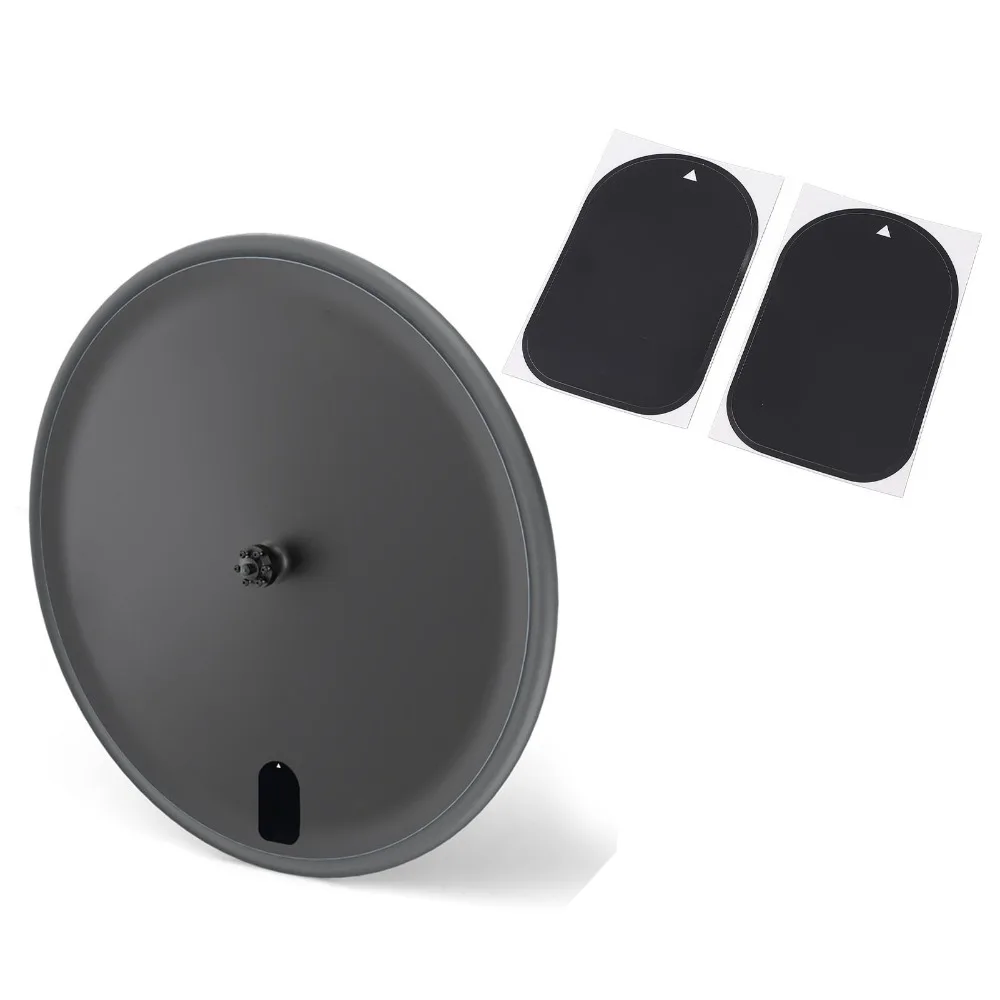 Pegatinas PVC para válvulas de bicicleta negras, tres capas - imagen 4