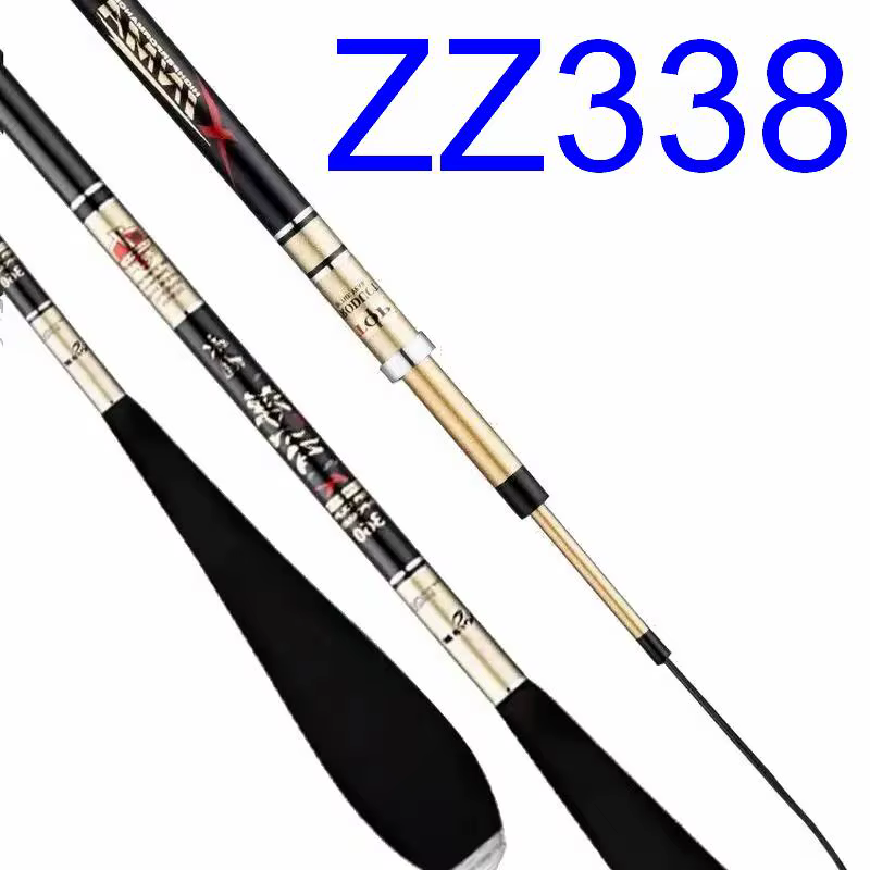 HERABUNA ZZ338 Caña para carpa 2.7-6.3m Fibra de carbono ligera