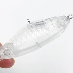 Señuelos giratorios sin pintar Free Fisher para pesca de superficie