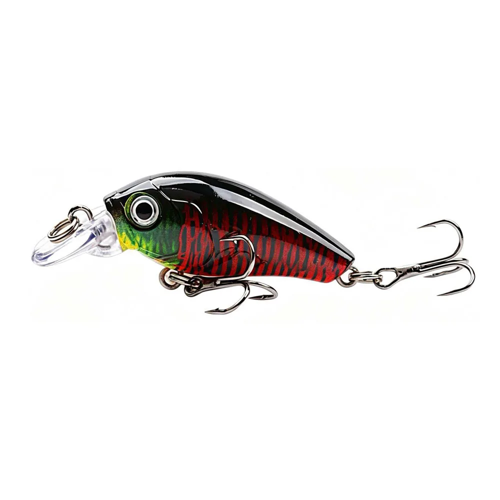 Crankbait flotante de plástico duro para trucha, bass y lucio - imagen 2